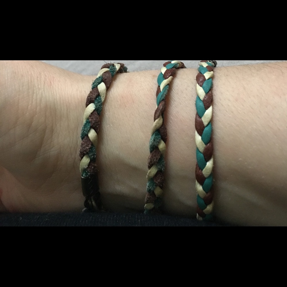 Lenny Eva braided wrap link bracelet